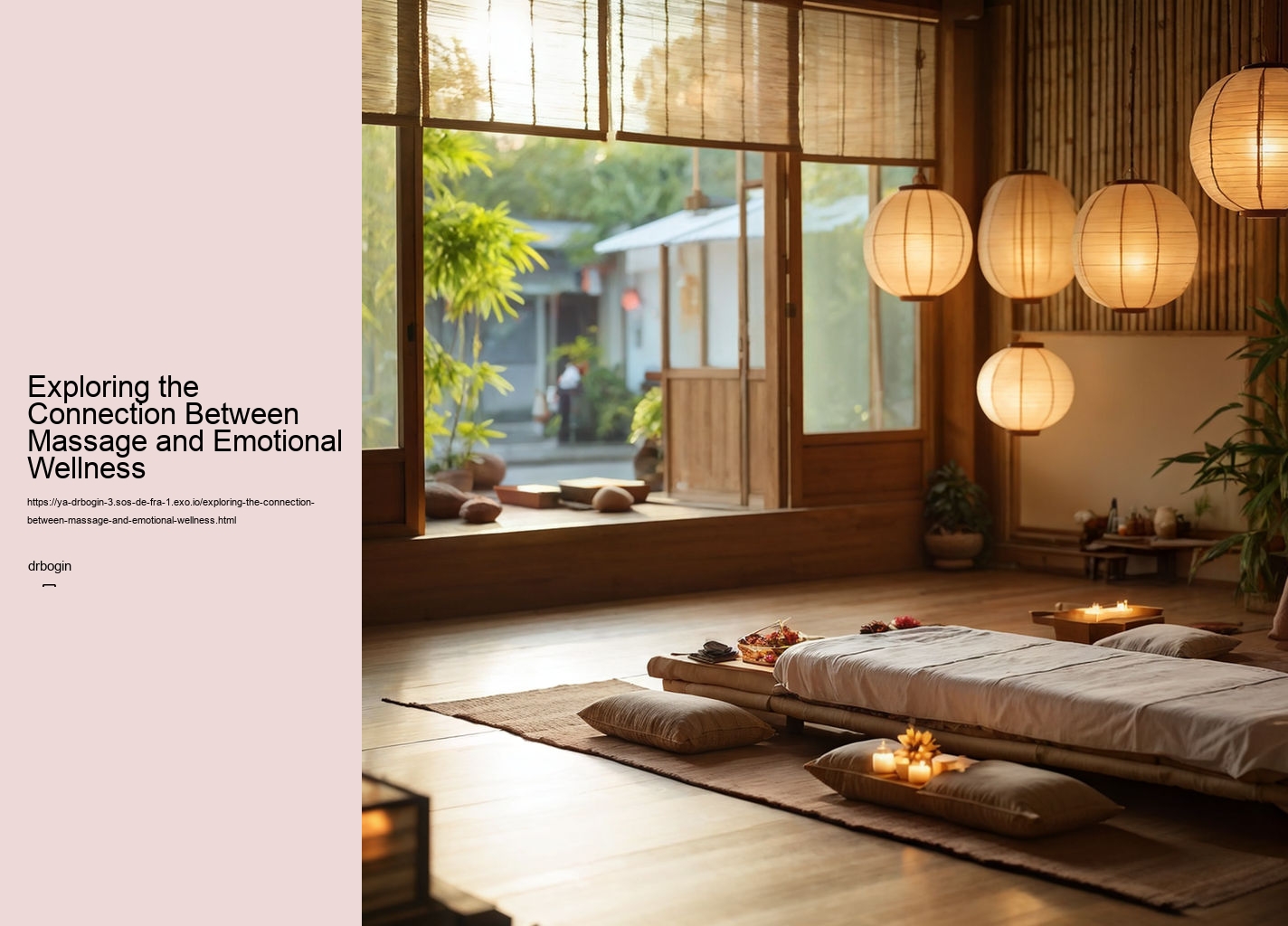 Exploring the Connection Between Massage and Emotional Wellness